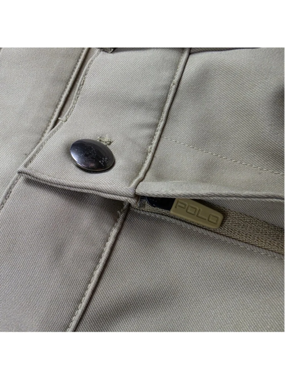 Polo Ralph Lauren Performance Pants Mens 33 Khaki Stretch Golf 5 Pocket